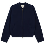 Batwing Zip Up - New Navy