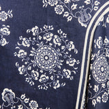 Banderra Midi Dress - Navy