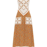 Marva Crochet Halter Dress - Multi