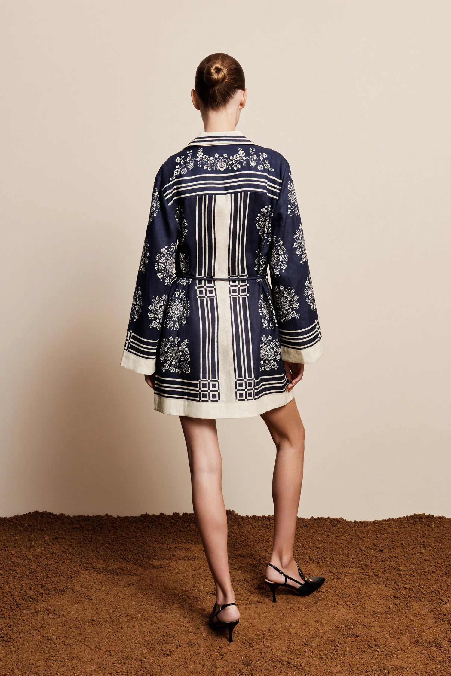 Banderra Mini Dress - Navy