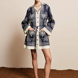 Banderra Mini Dress - Navy