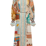 Michelle Shirt Dress - Multi