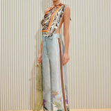 Alfie Trousers - Ice Blue