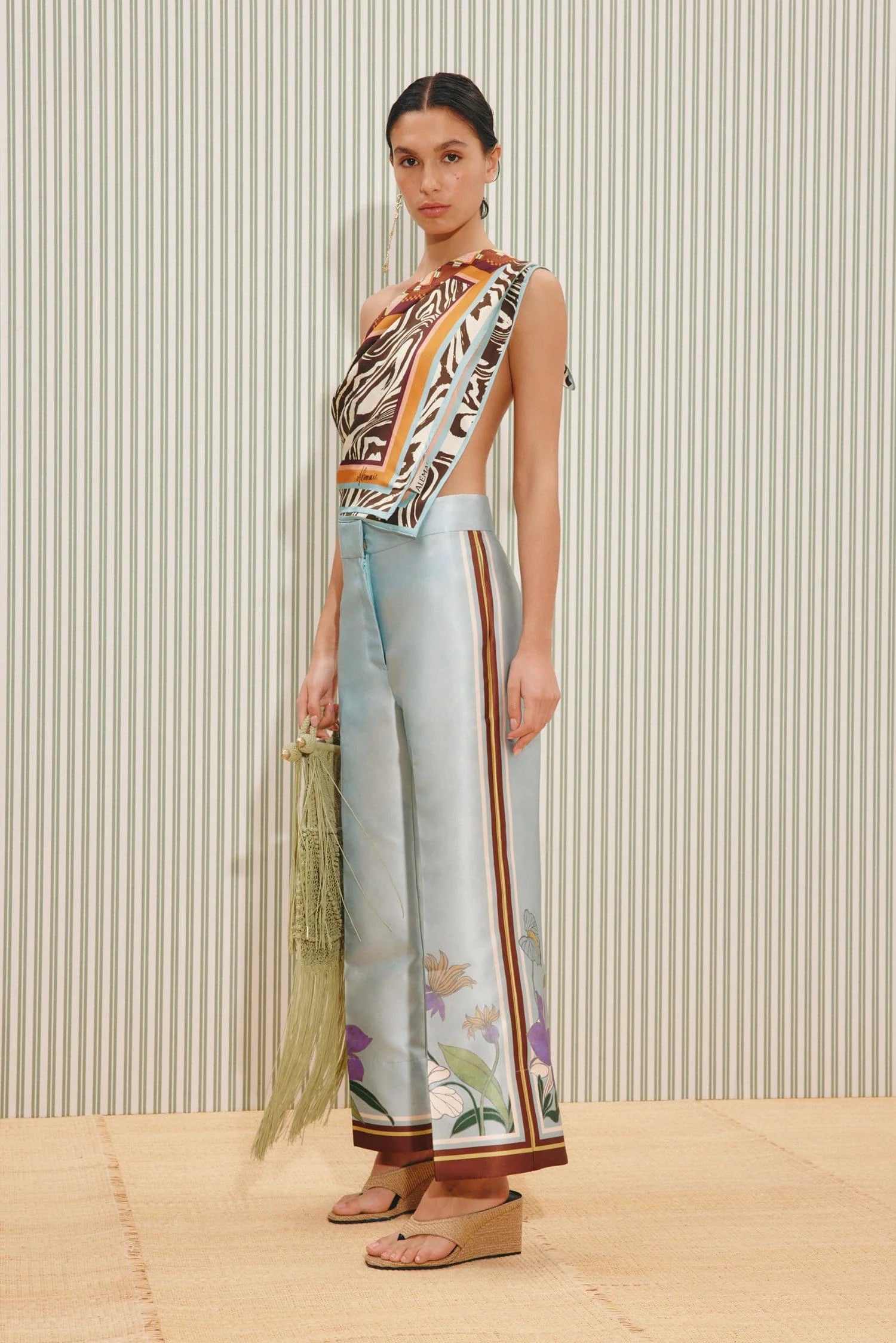 Alfie Trousers - Ice Blue