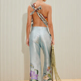 Alfie Trousers - Ice Blue