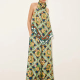Liana Silk Trousers - Multi