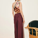 Wilson Silk Trousers - Multi
