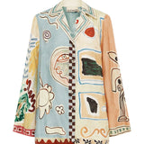 Michelle Silk Shirt - Multi