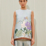 Alfie Top - Ice Blue