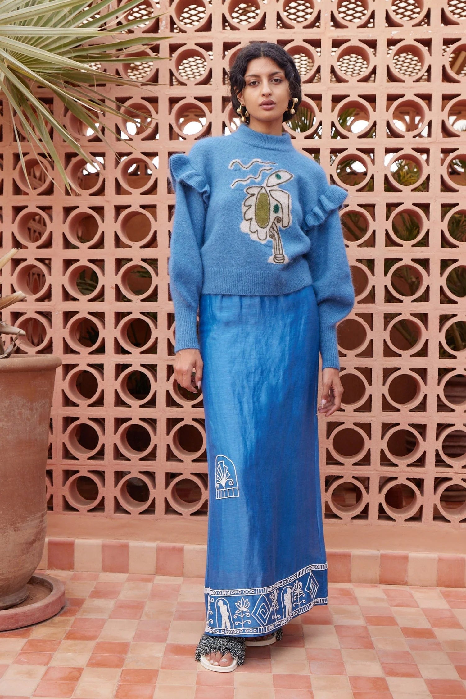 Azar Jumper - Blue