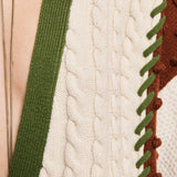 Lasso Patchwork Knit Cardigan - Multi