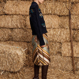 Patsy Knit Cardigan - Navy Multi