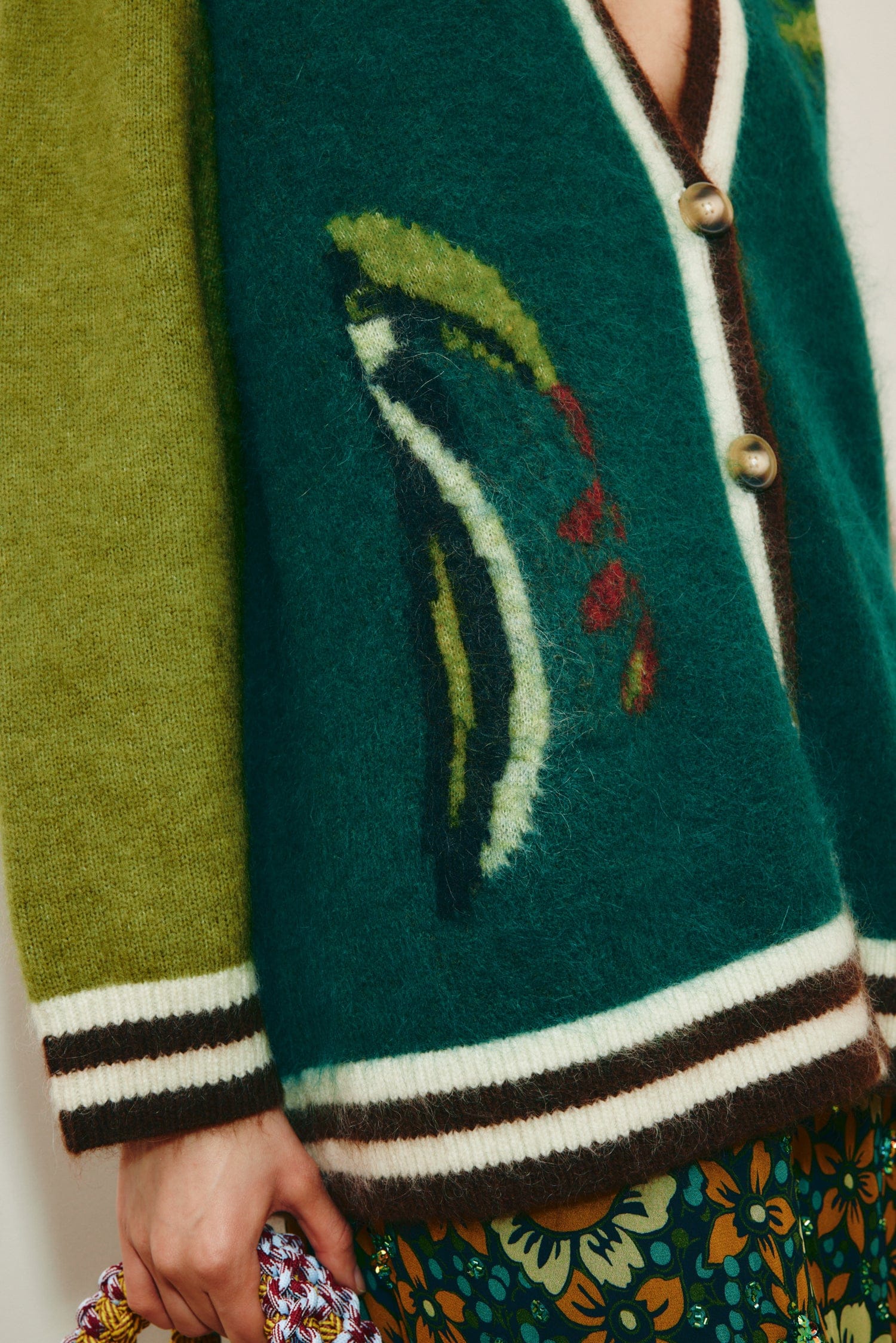 Toucan Tango Cardigan - Multi