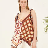 Wilson Silk Top - Multi