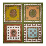 Contina Tiles Silk Scarf - Multi