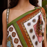 Contina Tiles Silk Scarf - Multi