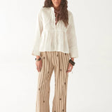 Ariana Blouse - Mosaique Ivory