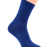 Lambswool Socks - Dark Blue