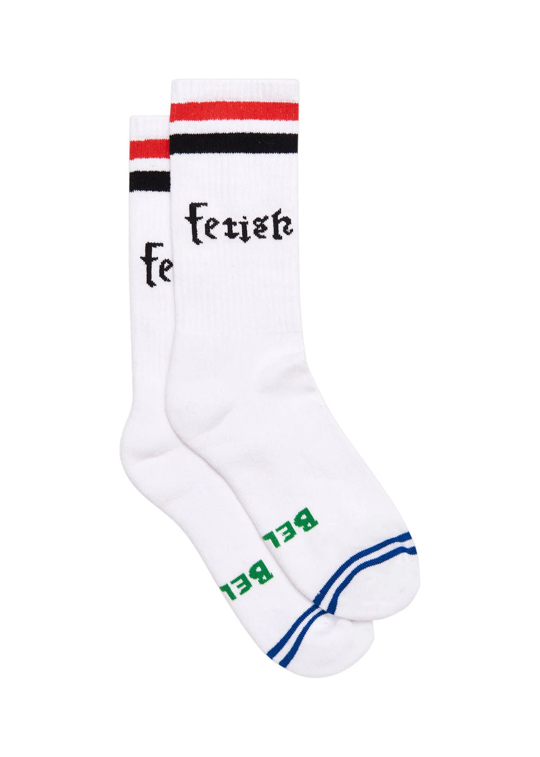 Bella Freud Fetish Socks - White
