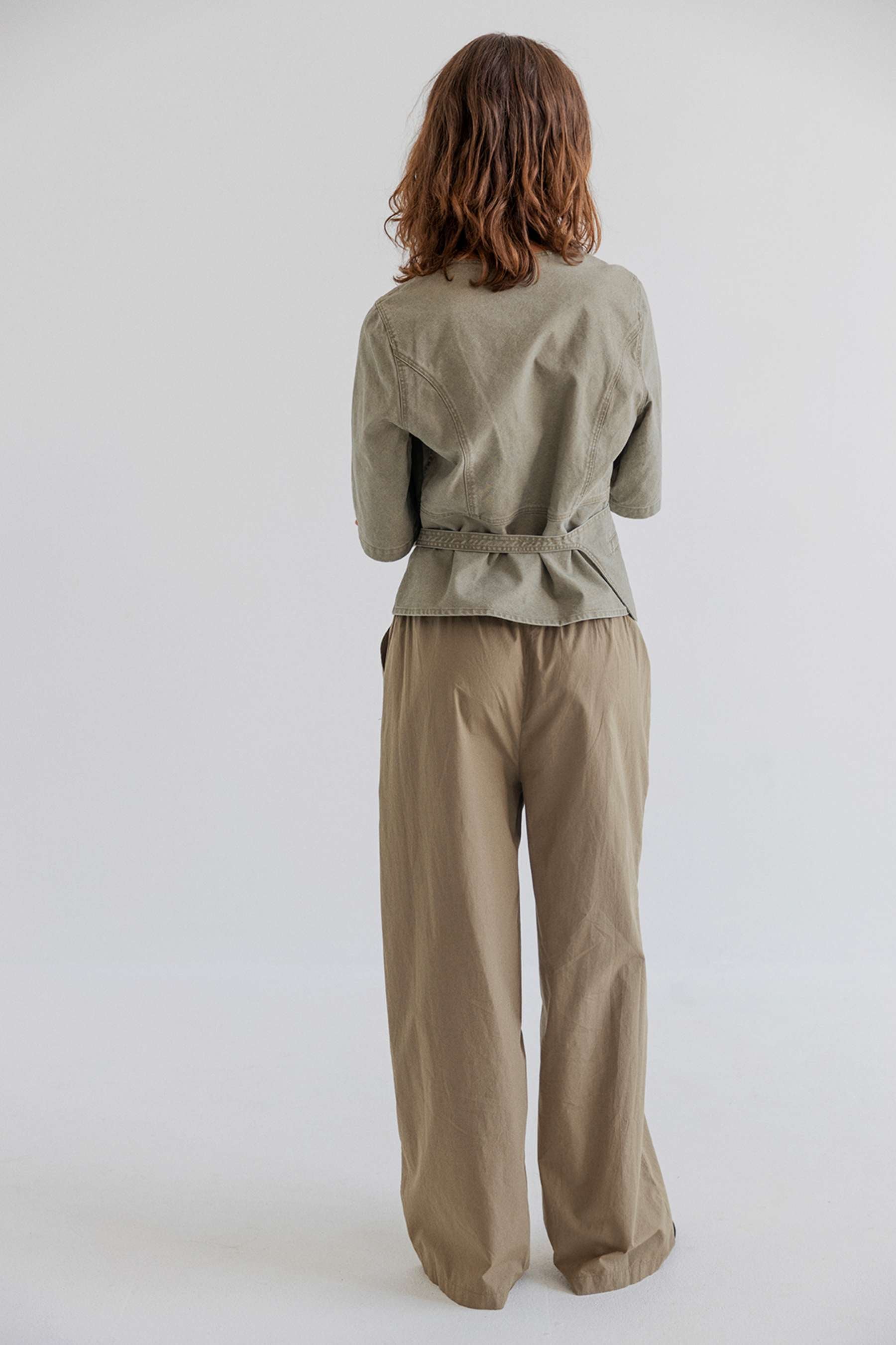 Pj Trousers - Pale Moss