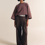 Jilo Trousers - Mauve Stripe