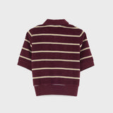 Crixus Sweatshirt - Burgundy Stripe