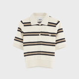 Crixus Sweatshirt - Ecru Stripe