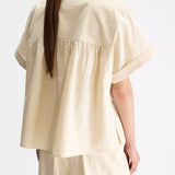 Pear61 Blouse - Ecru Stripe