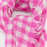 Sunn Scarf - Pink Check
