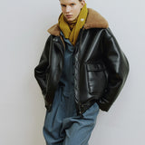 Wayne Jacket - Black/Brown