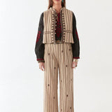 Dalia Waistcoat - Sahara Dune