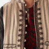 Dalia Waistcoat - Sahara Dune