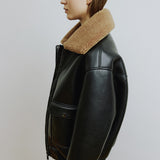 Wayne Jacket - Black/Brown