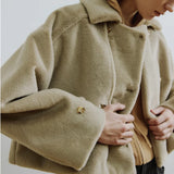 Cley Cropped Jacket - Mink