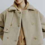 Cley Cropped Jacket - Mink