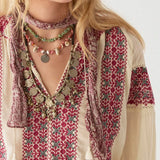 Dion Blouse - Red Wine