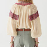 Dion Blouse - Red Wine