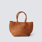 Grace Basket Small Bag - Tan