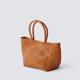 Grace Basket Small Bag - Tan