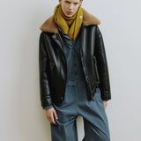Wayne Jacket - Black/Brown