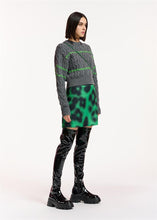 Load image into Gallery viewer, Essentiel Antwerp Edany Skirt - Green/Black
