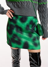 Load image into Gallery viewer, Essentiel Antwerp Edany Skirt - Green/Black
