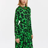 Elisha Dress - Green/Black