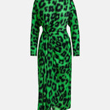 Elisha Dress - Green/Black