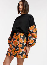 Load image into Gallery viewer, Essentiel Antwerp Esquire Sweatshirt - Black/Orange
