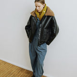 Wayne Jacket - Black/Brown