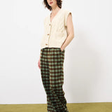 Medea Sleeveless Cardigan - Cream