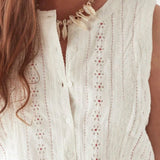 Francesca Blouse - Capri Panna