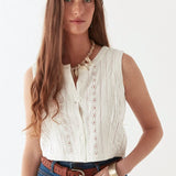 Francesca Blouse - Capri Panna