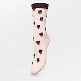 Leavy Visca Sock - English Rose